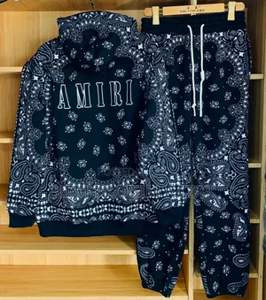 Photo - Amiri Black Hoodie Top N Down Available in Stock