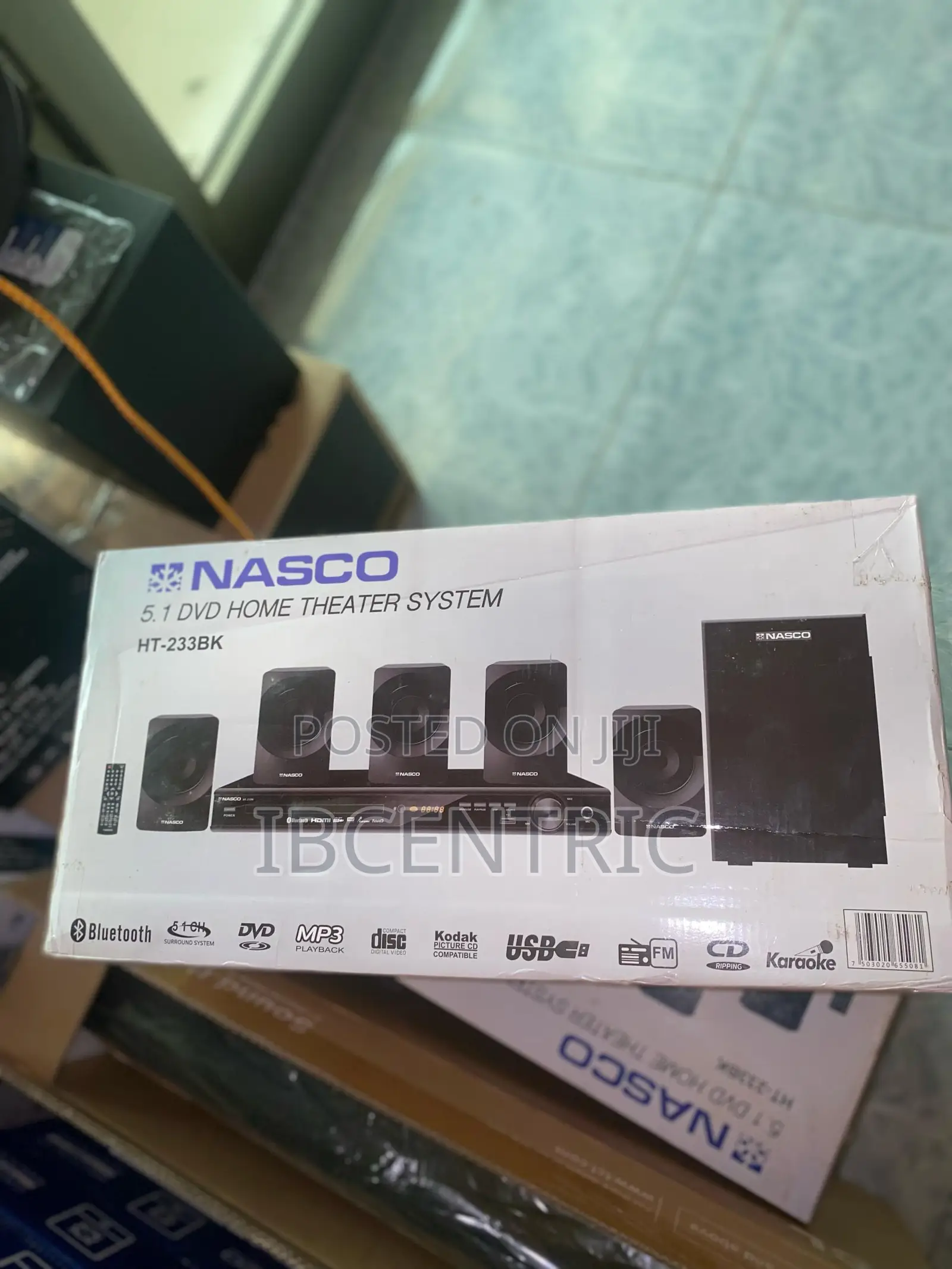 Nasco 5.1dvd Home Theatre System