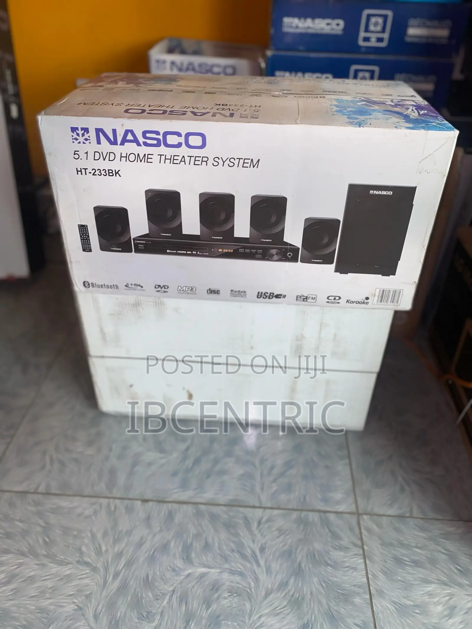 Nasco 5.1dvd Home Theatre System