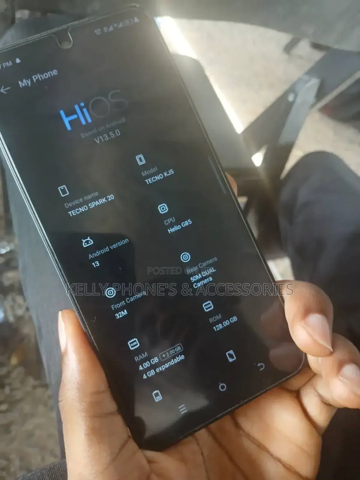 Tecno Spark 20 128 GB Black