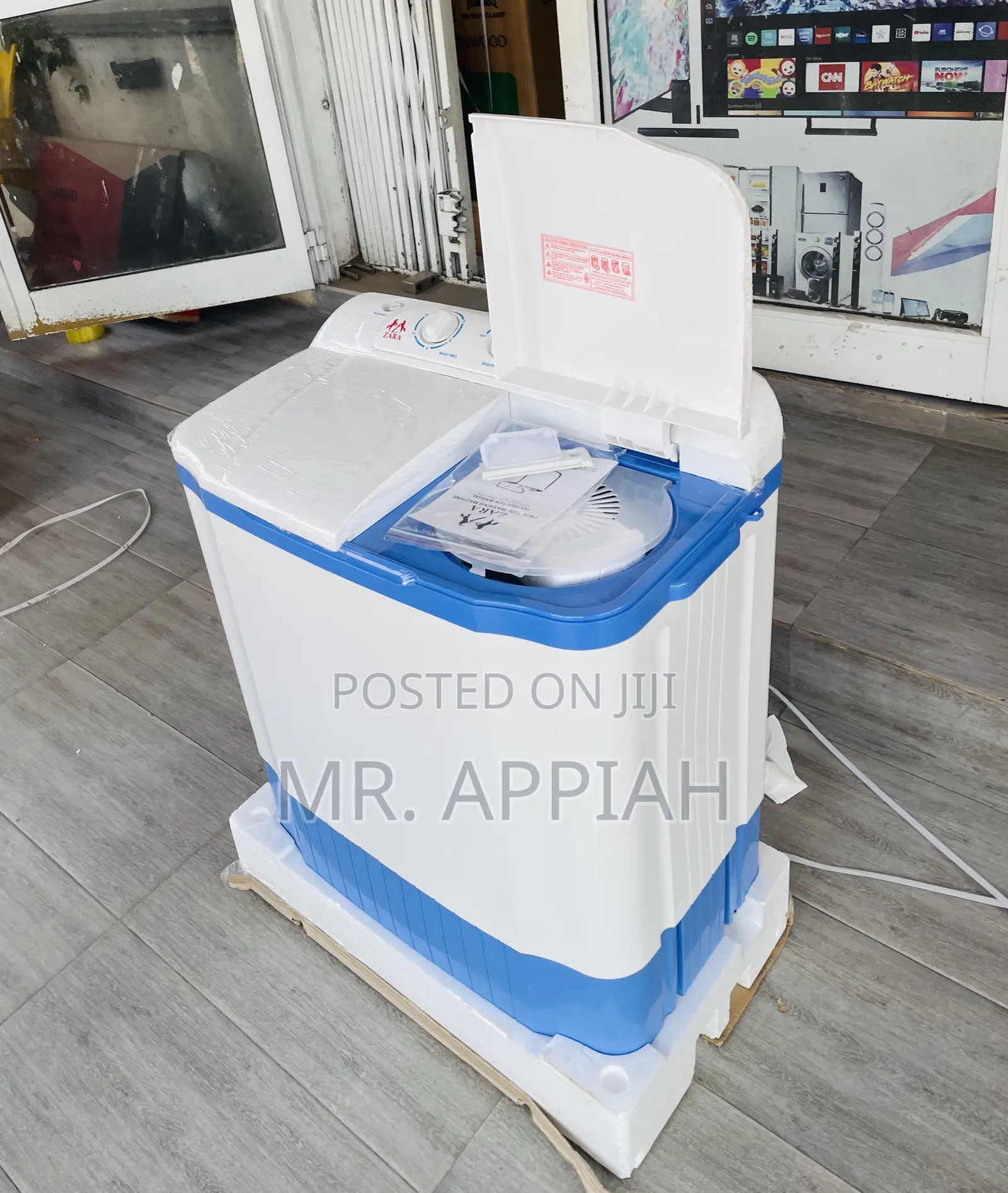 Check Out Classic Zara 7kg Spin and Dry Washing Machine.