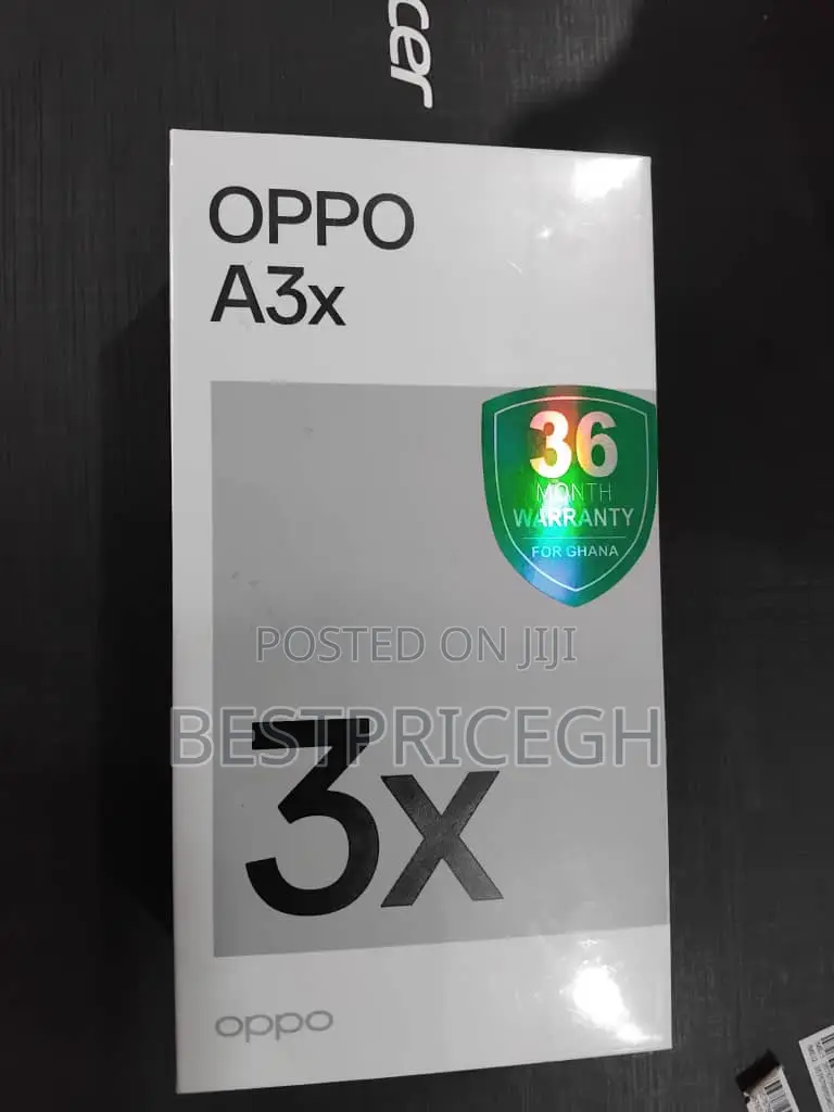 New Oppo A3x 64 GB White