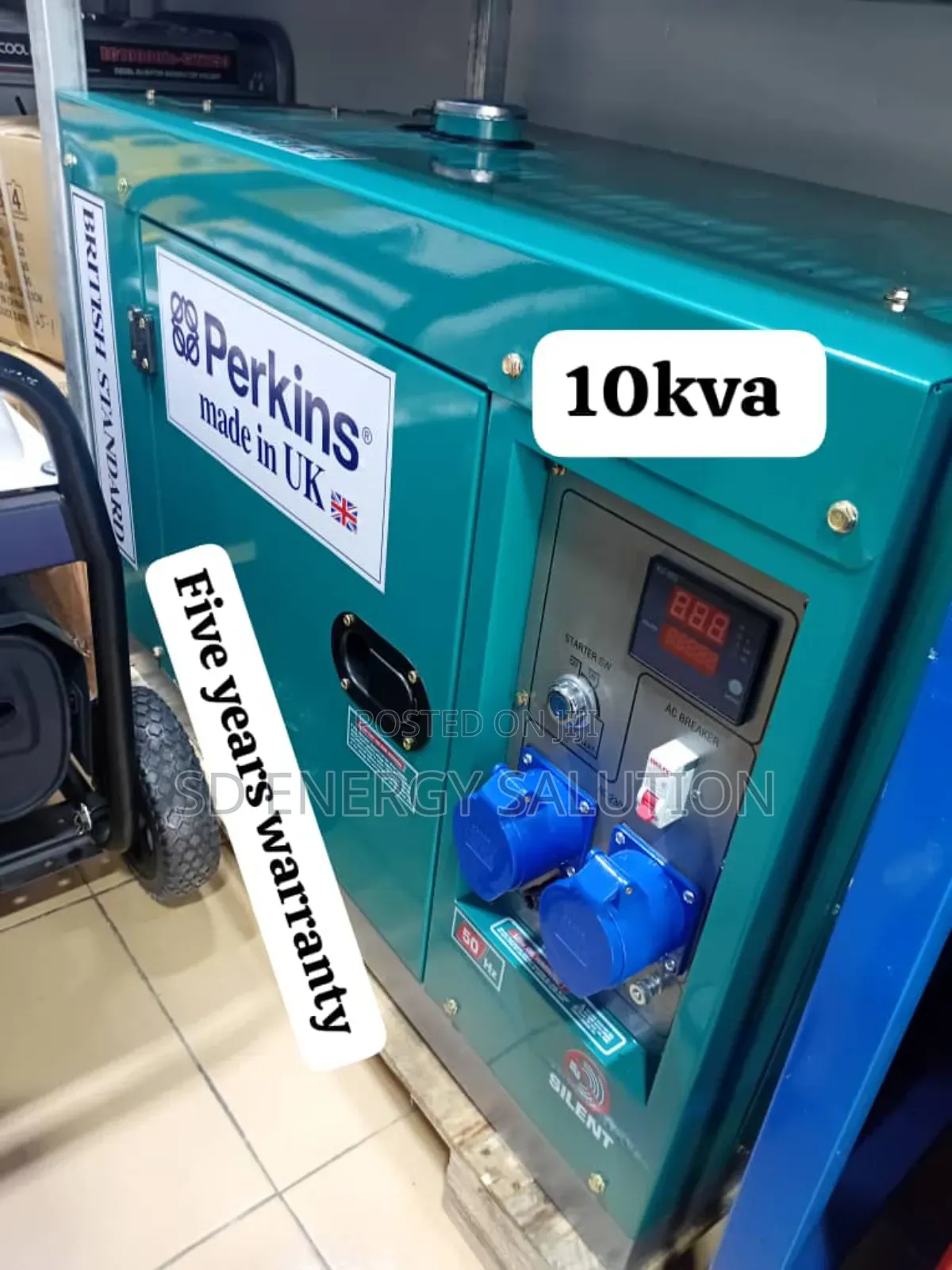 Compact Energy 15kva 16500watt Diesel Perkins Generator