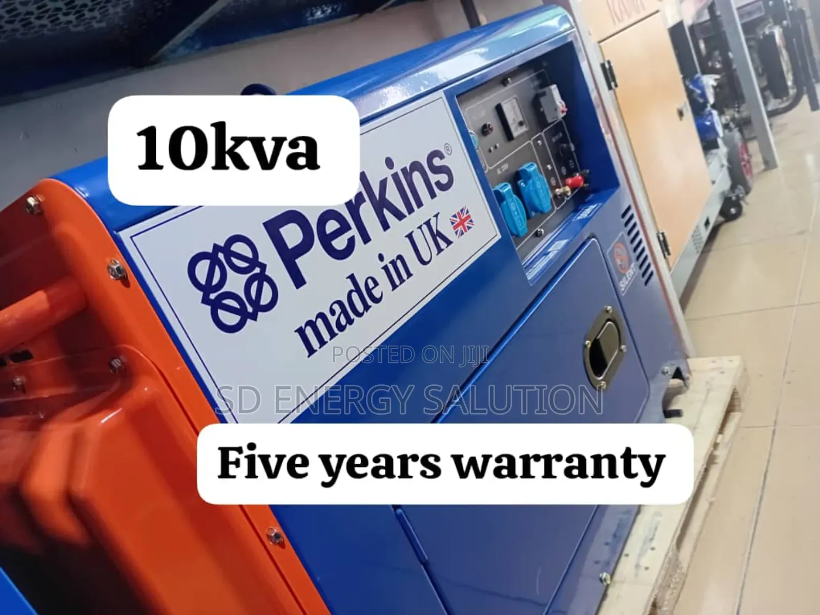 Lightweight 10kva 13000watt Diesel Perkins Generator