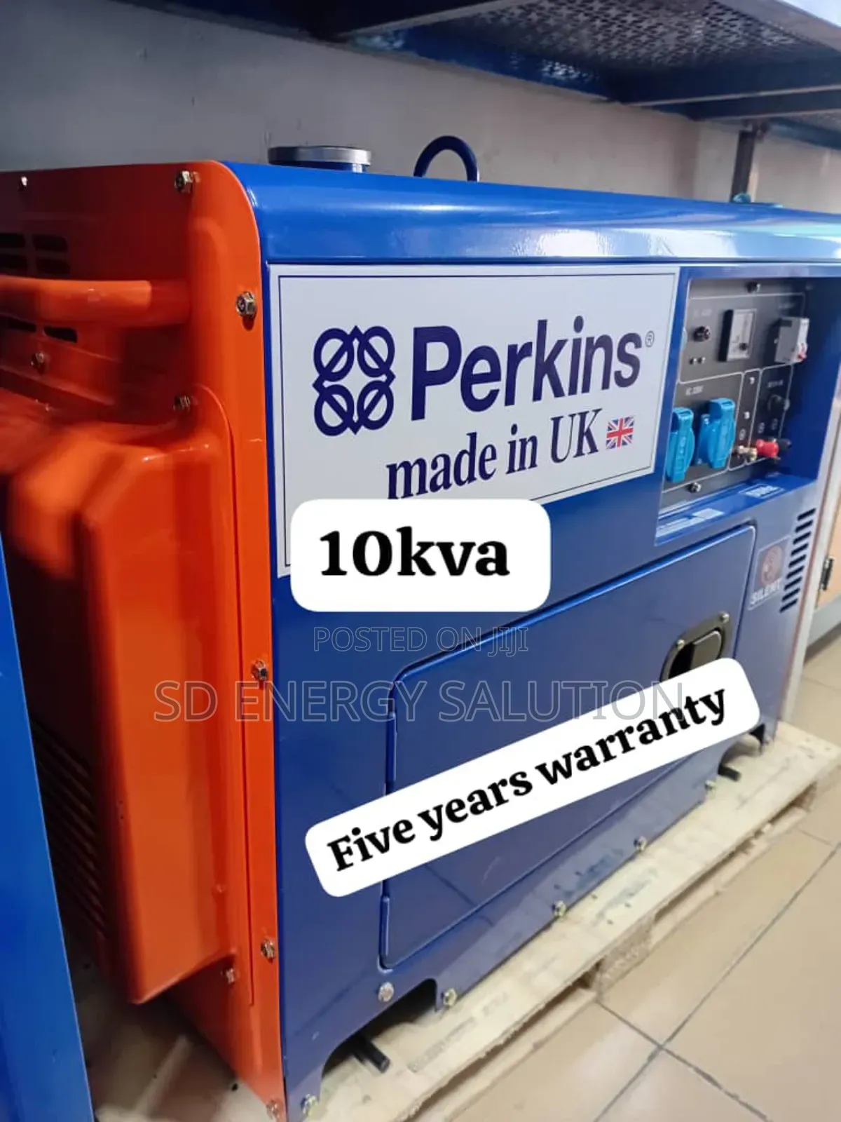 Easy to Move 10kva 13000watt Diesel Perkins Generator
