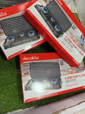 Superiority Decakila 2.2kw+1kw+2.2kw Gas Stove