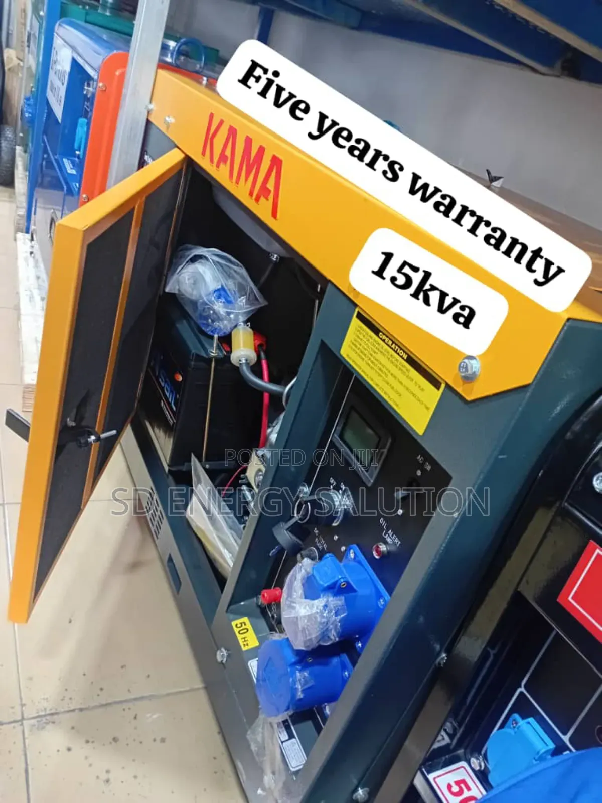 Long Lasting 15kva 16500watt Diesel Kama Generator