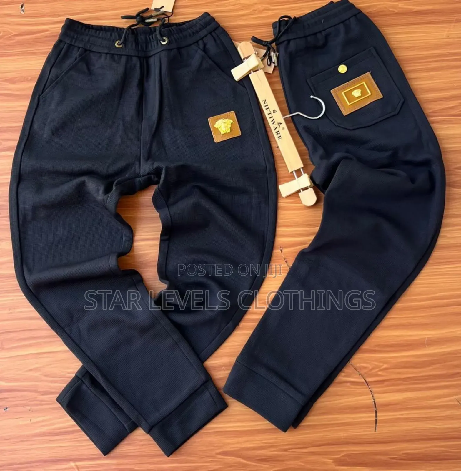 Black Joggers for Men