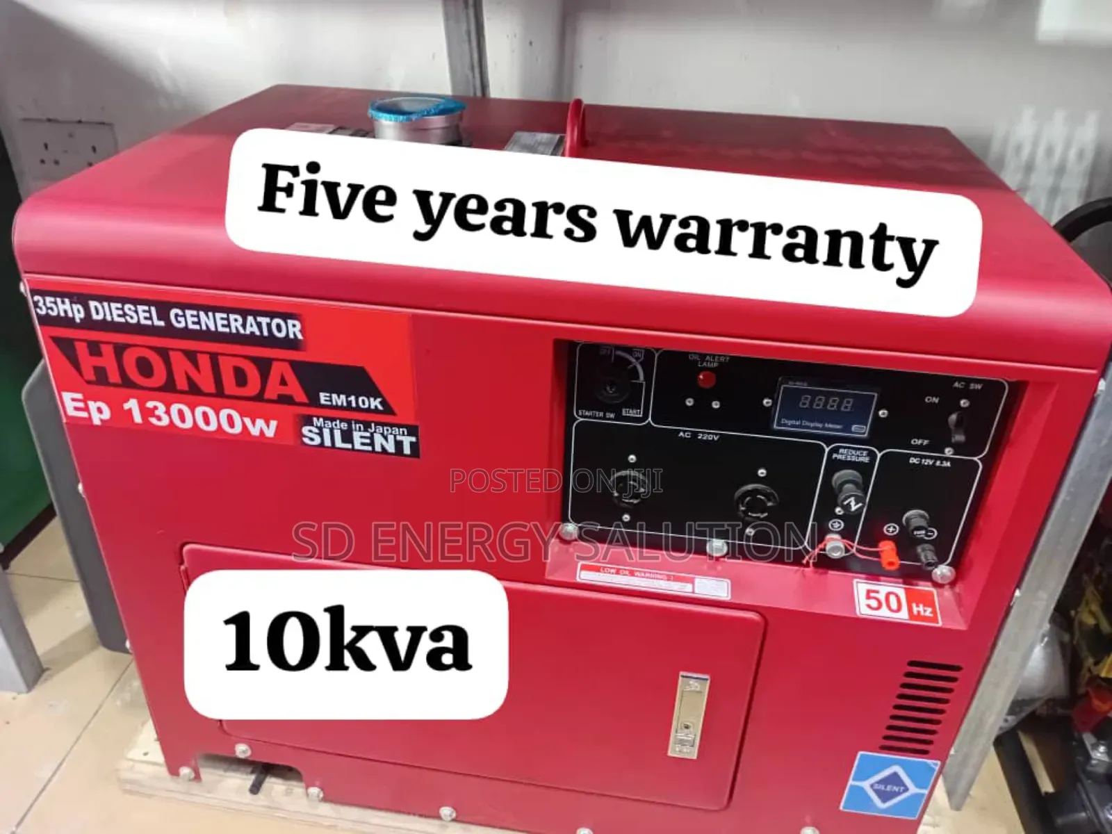 Minigen 10kva 13000watt Diesel Honda Generator