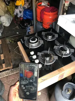 4burner Built-in Glass Stove