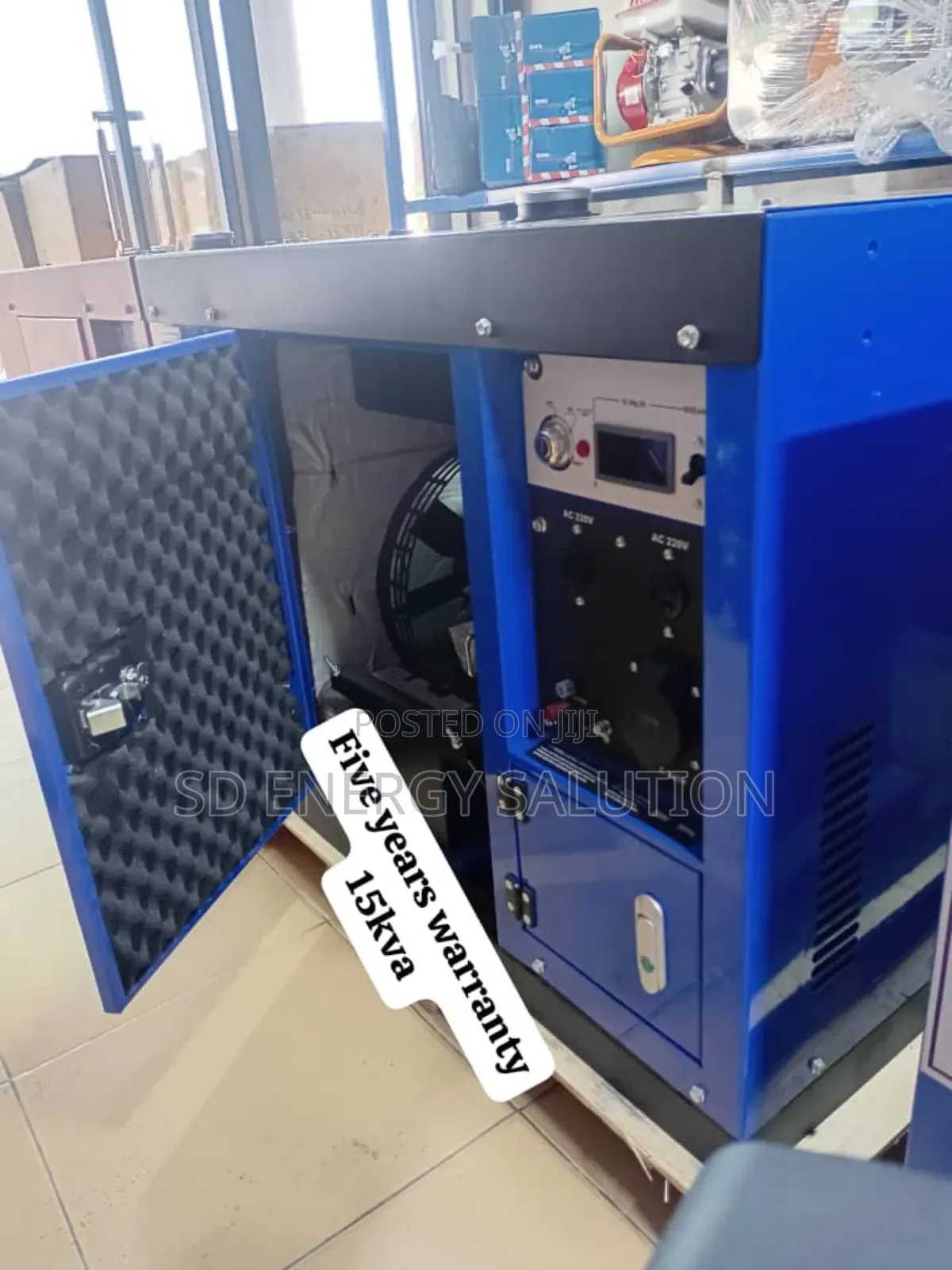 Industrial Grade 15kva 16500watt Diesel Perkins Generator