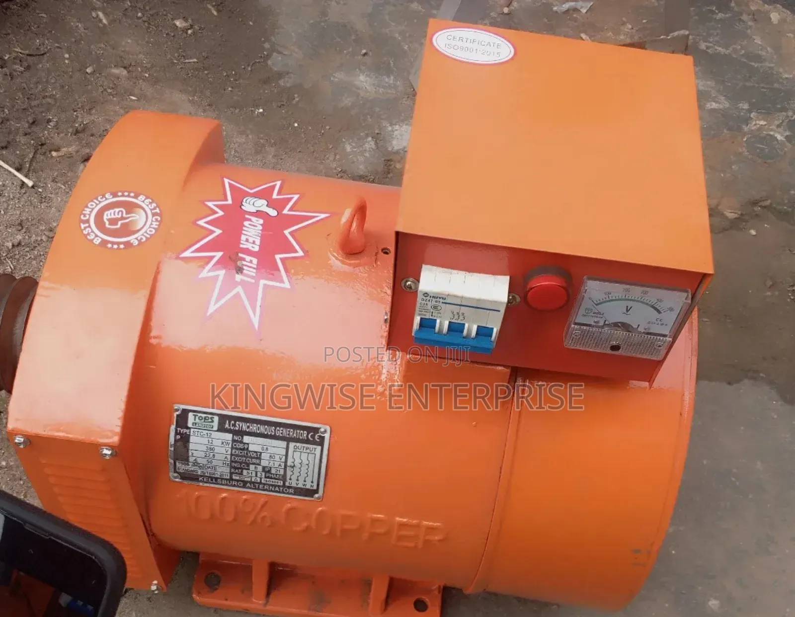 15kva Alternator Three Phase