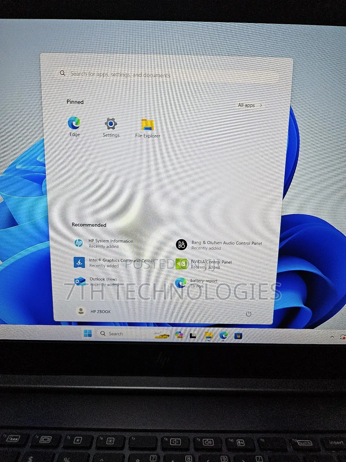 Laptop HP ZBook Studio G4 32GB Intel Core i7 SSD 512GB
