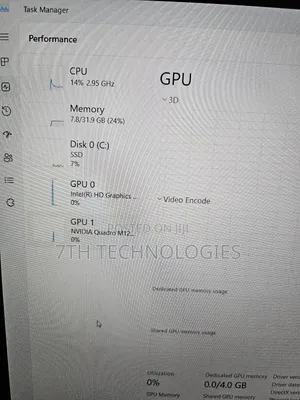 Laptop HP ZBook Studio G4 32GB Intel Core i7 SSD 512GB