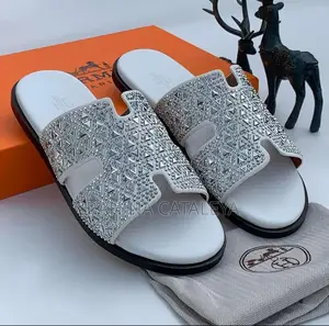 Men Luxury Hermes Slides