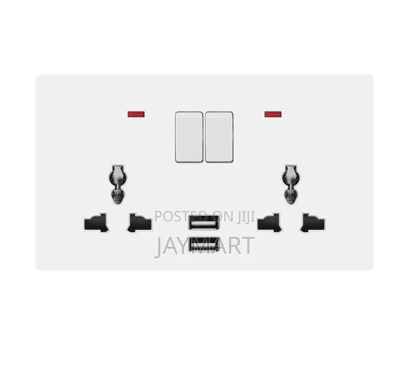 13a Double Socket
