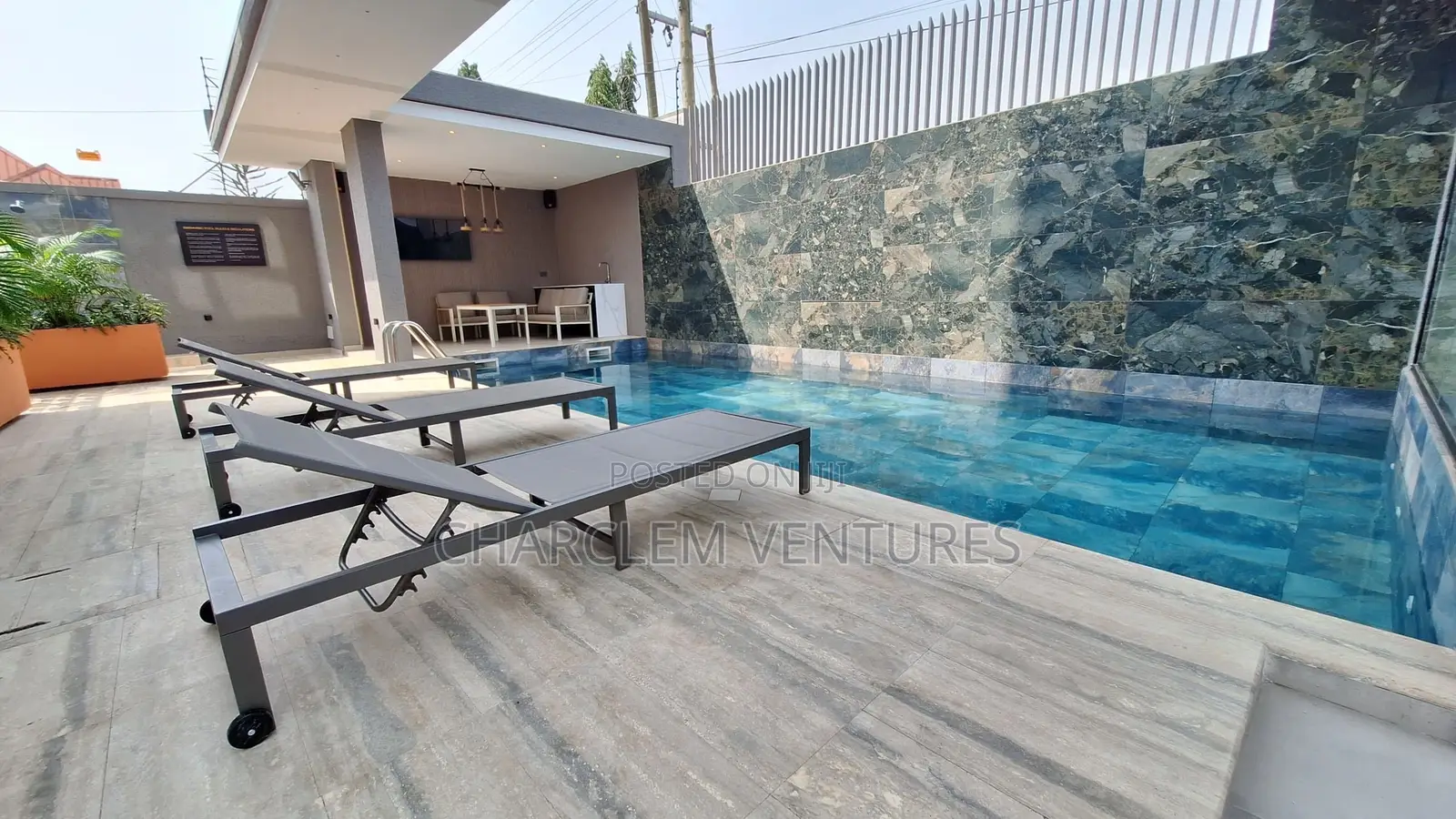 Furnished 1bdrm Apartment in Charclem Ventures, Accra Metropolitan