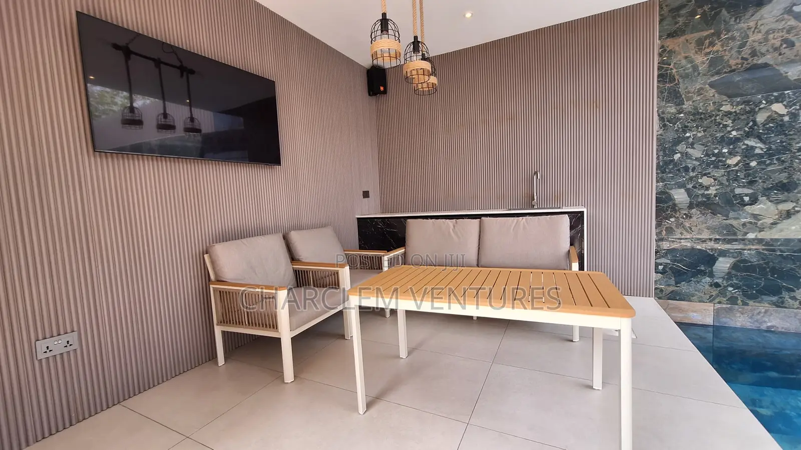Furnished 1bdrm Apartment in Charclem Ventures, Accra Metropolitan