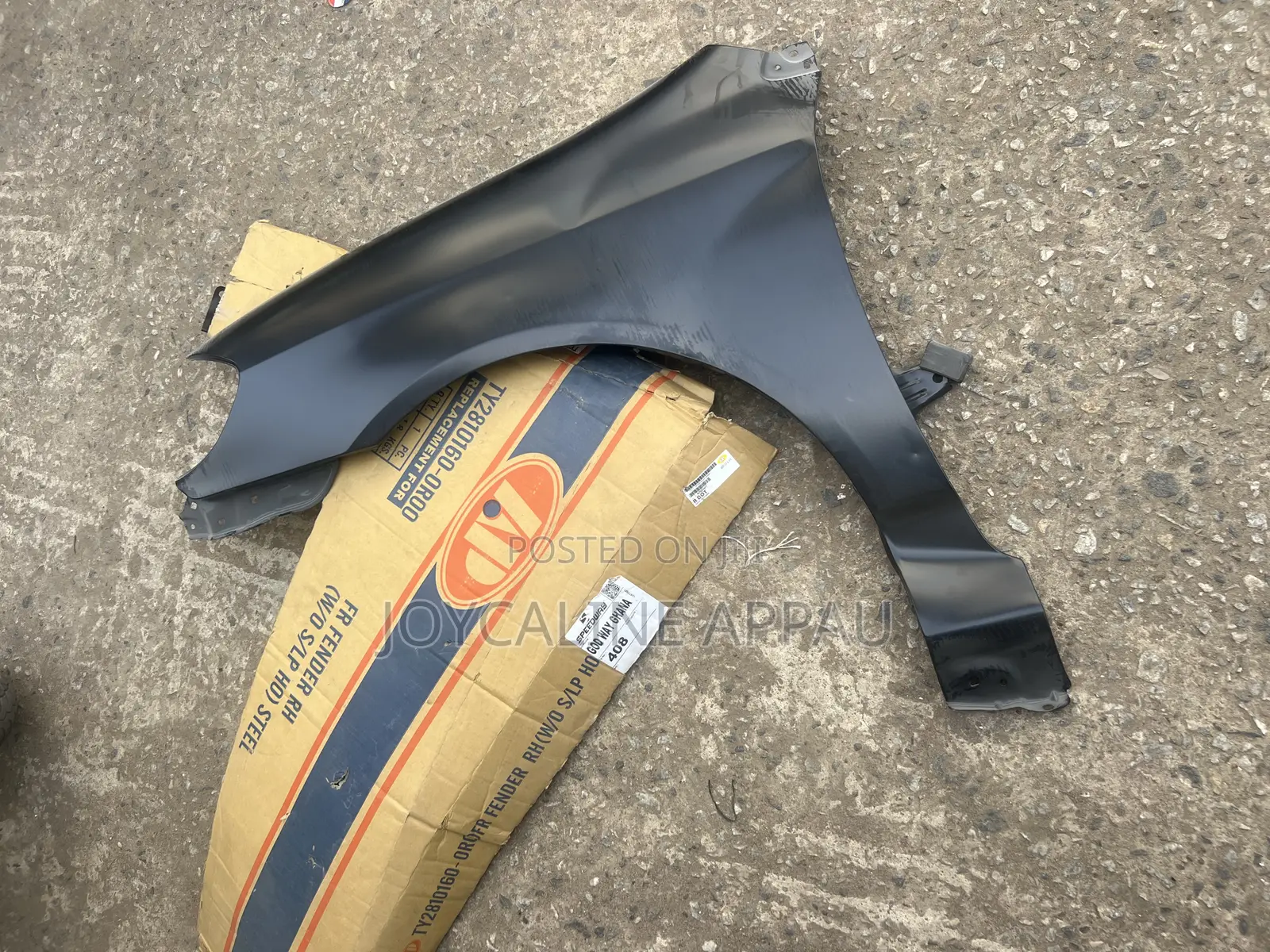 Toyota Corolla 2003 to 2008 Fender