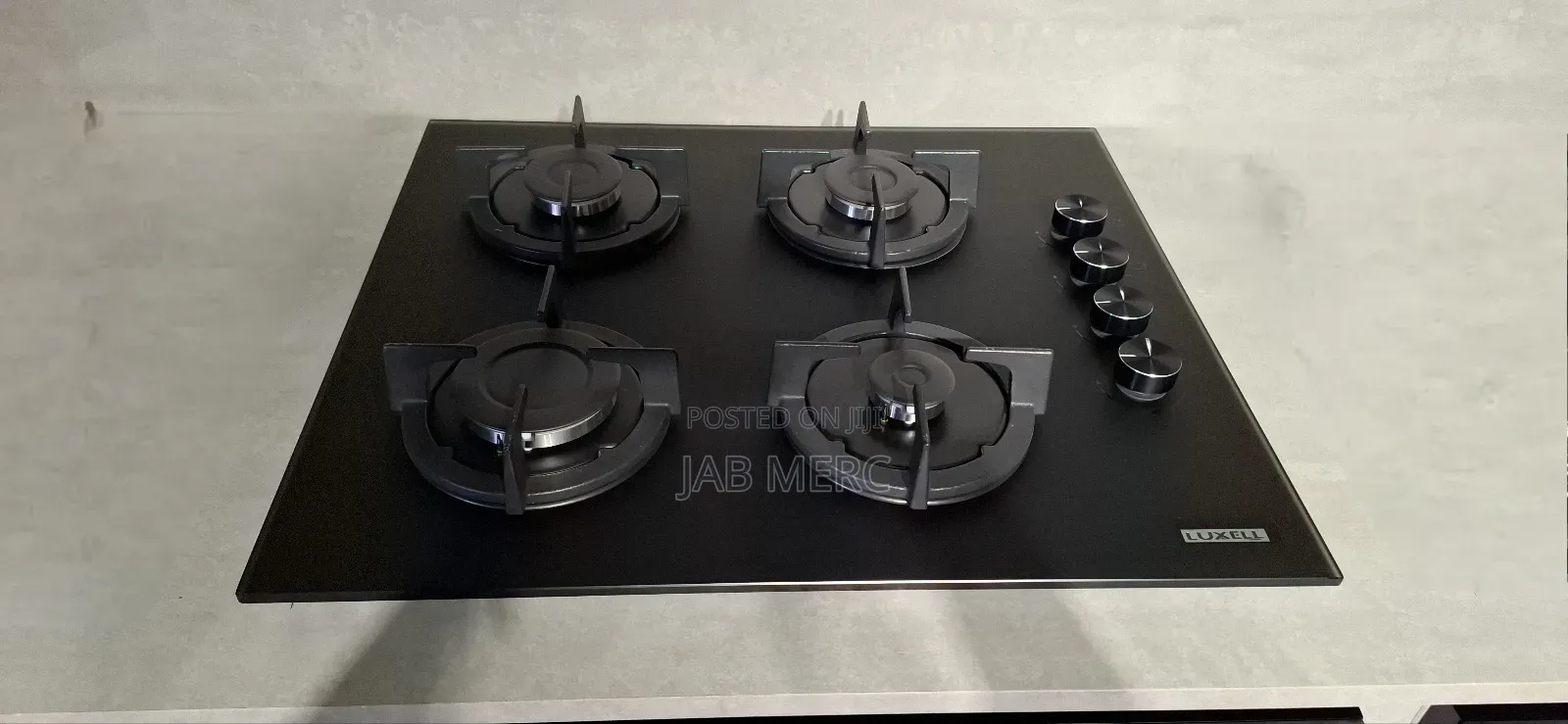Unbreakable Glass Fingerprints Resistance Gas Hob 60cm 4 Burner Matte