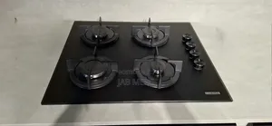 Unbreakable Glass Fingerprints Resistance Gas Hob 60cm 4 Burner Matte