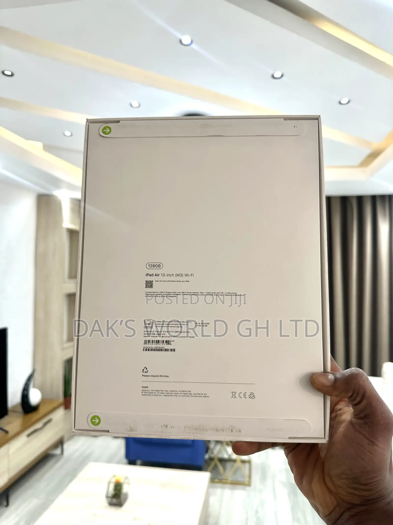 New Apple iPad Air 13 (2024) 128 GB Gray