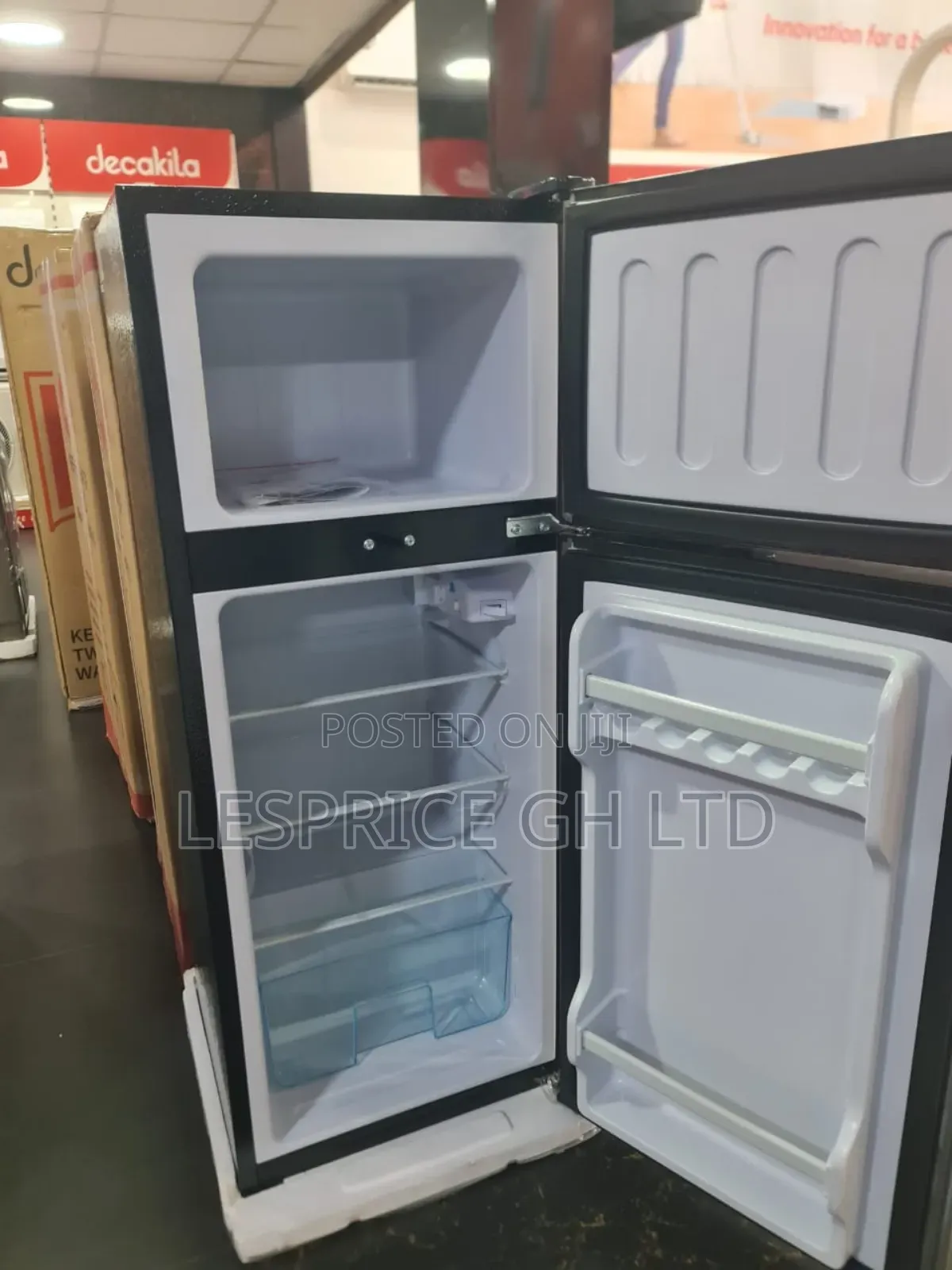 H a 102l Compact Double Door Fridge