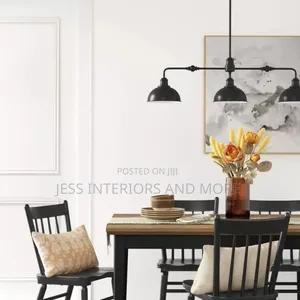 3-Light Drop Chandelier
