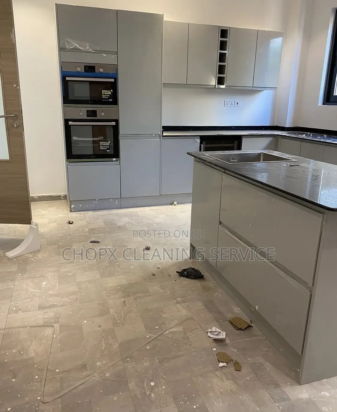 Cleaning Tiles and Window