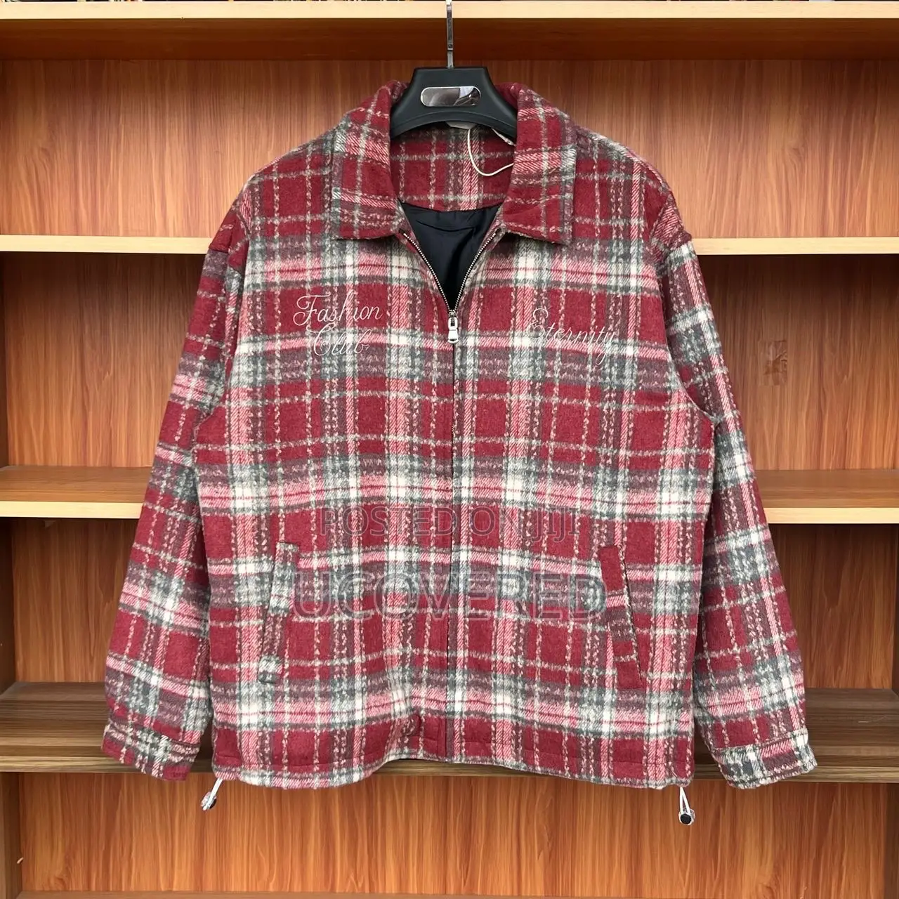 100% Cotton Flannel Long Sleeves Jacket