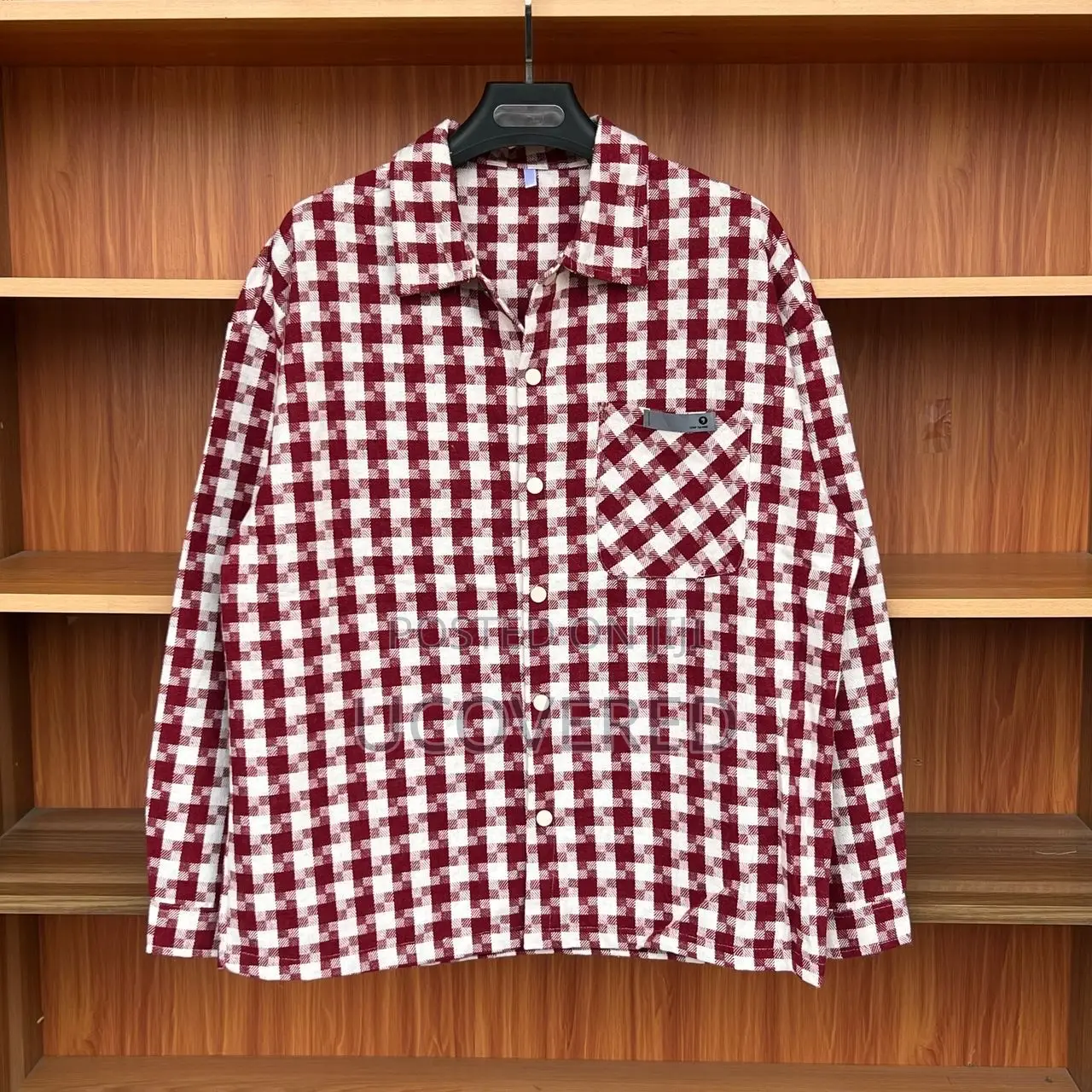 100% Cotton Flannel Long Sleeves Jacket