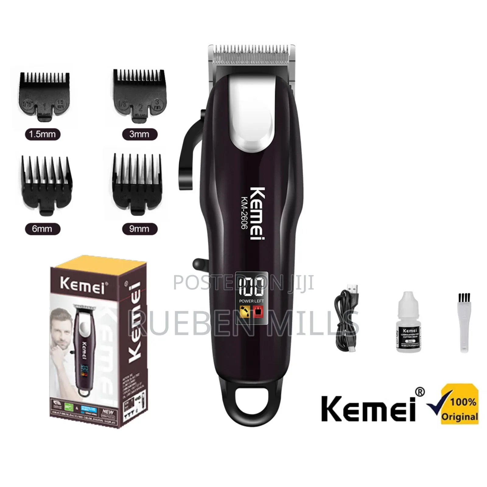 Kemei Km-2606 High Power Hair Salon Barbering Machine