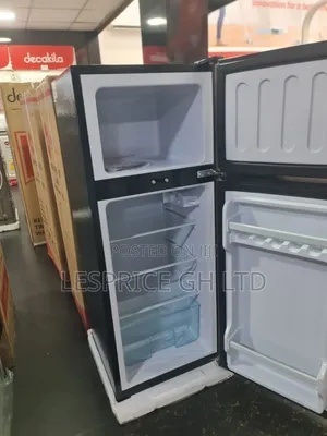H a 102l Double Door Fridge - Fits Anywhere