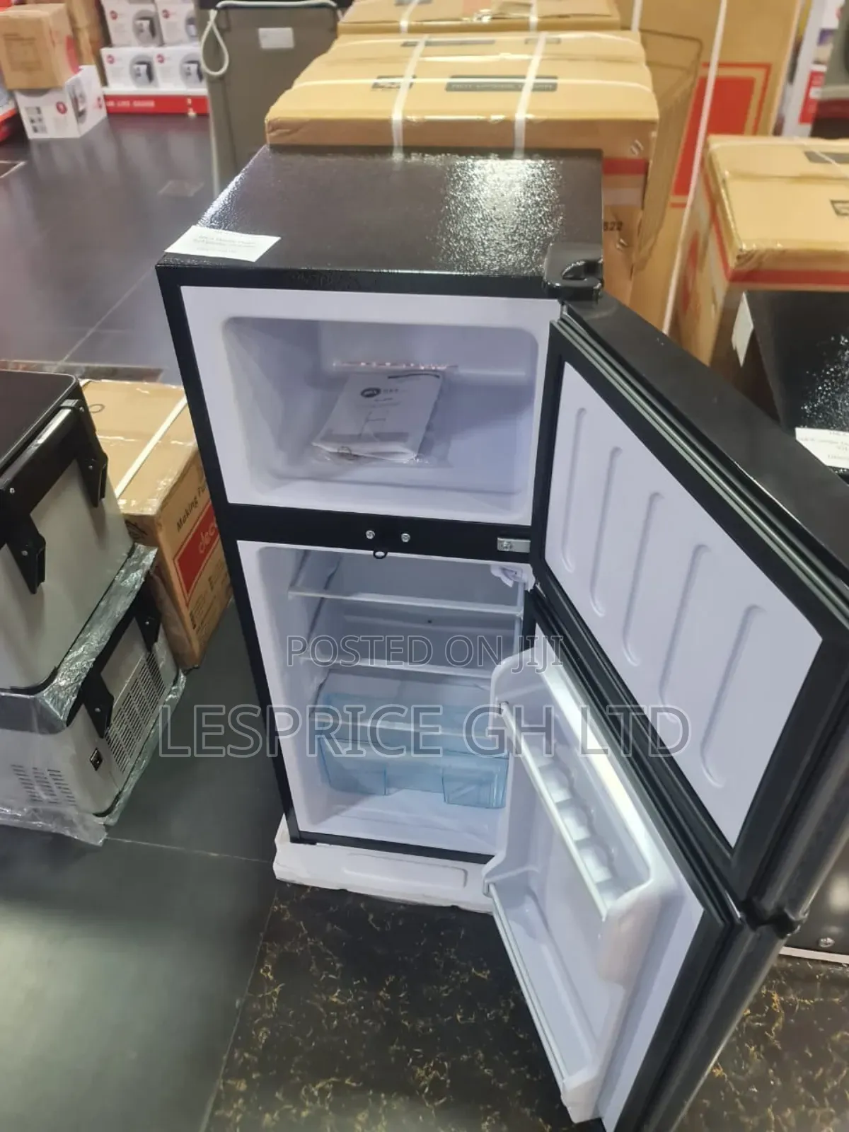 H A: Durable Double Door Refrigerator