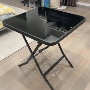 Folding Glass Table