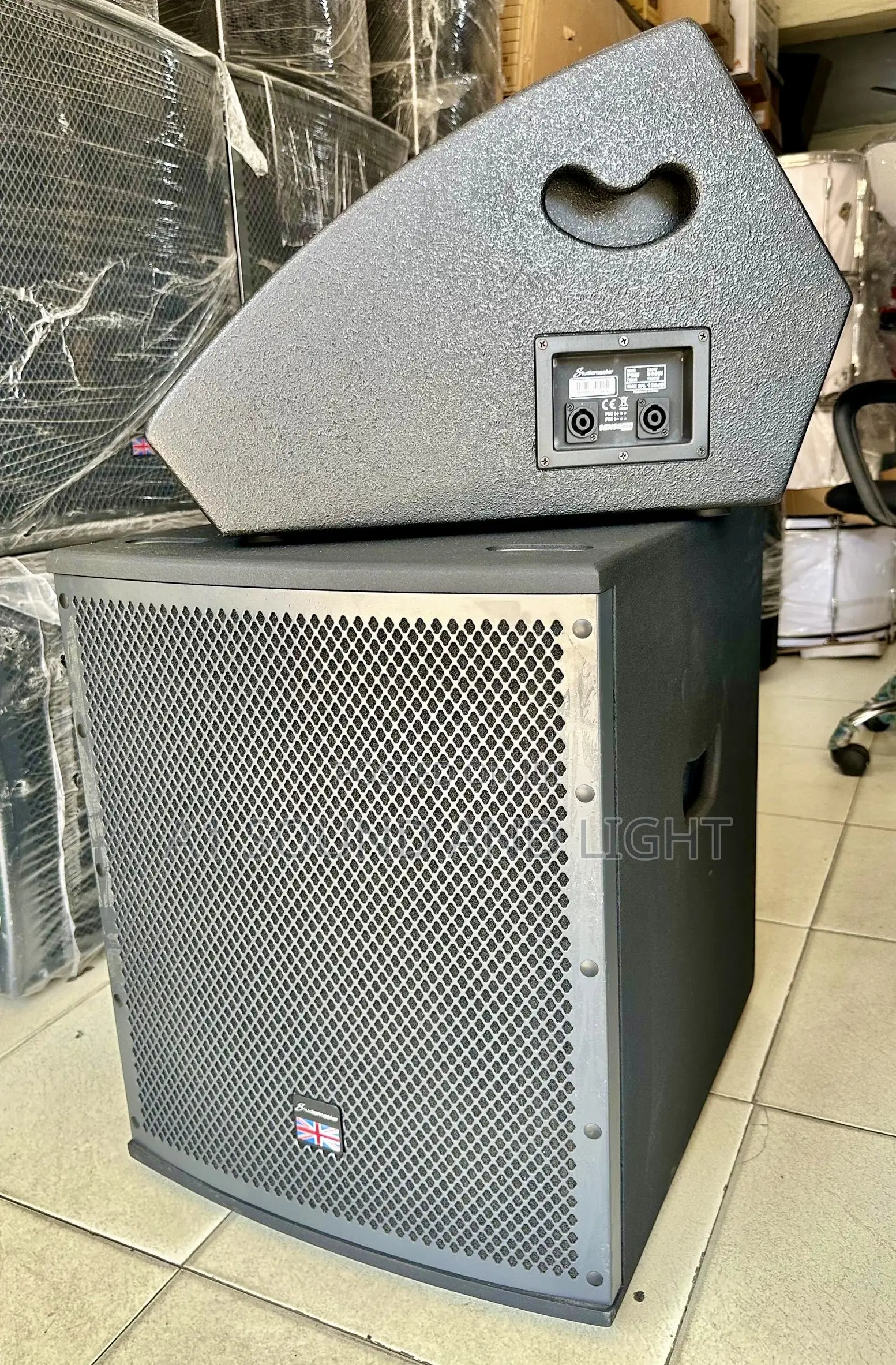 Studiomaster Active Speakers 4-Set [12” Top, 15” Down]