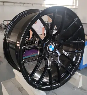 This Is Original Alloy Rims 4 Set for BMW Black Rims Chromed