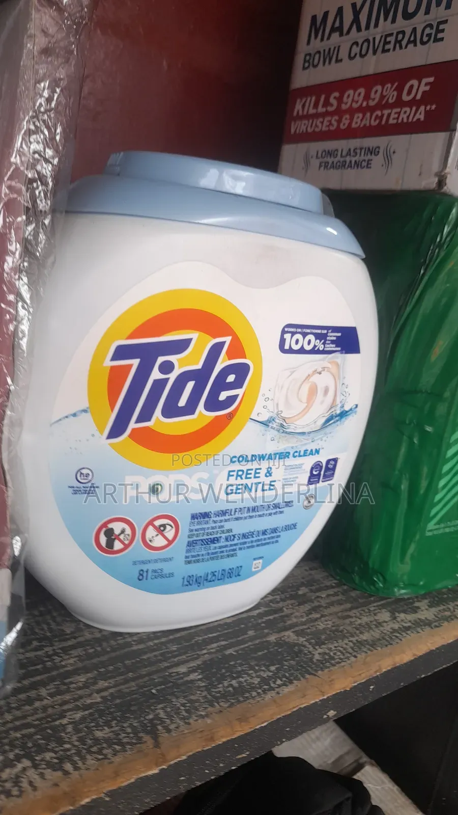 Tide 81-Count Free and Gentle Pods Laundry Detergent