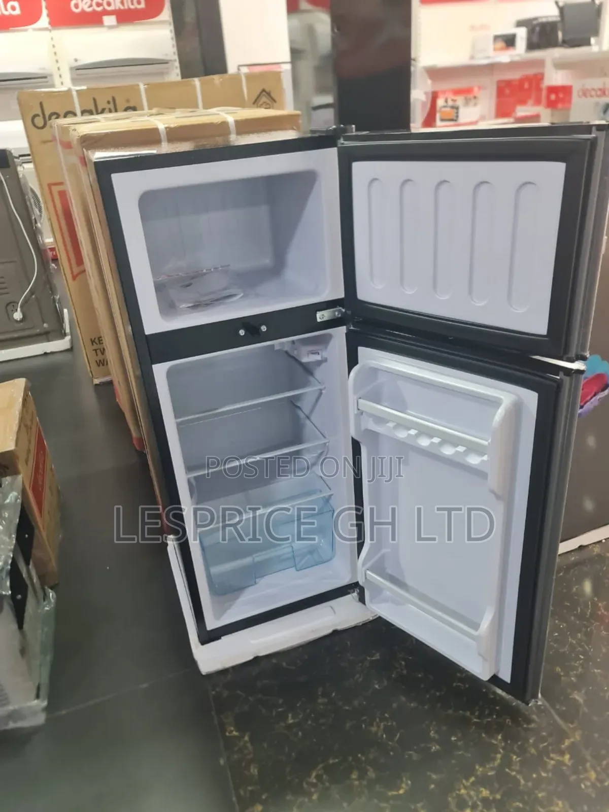H a 102l Double Door Fridge - Organized Fresh!