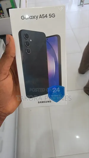 New Samsung Galaxy A54 5G 256 GB Black