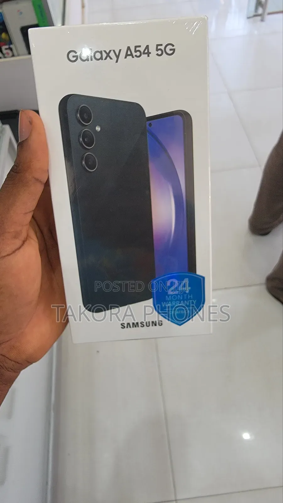 New Samsung Galaxy A54 5G 256 GB Black