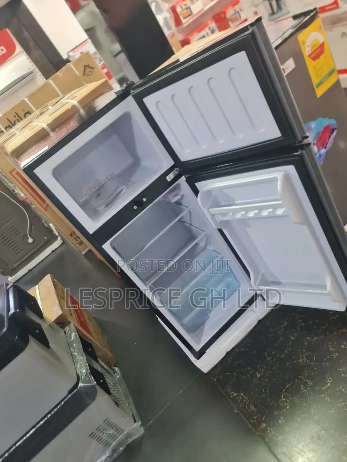 H a Double Door Fridge - Inside Condenser Fridge!