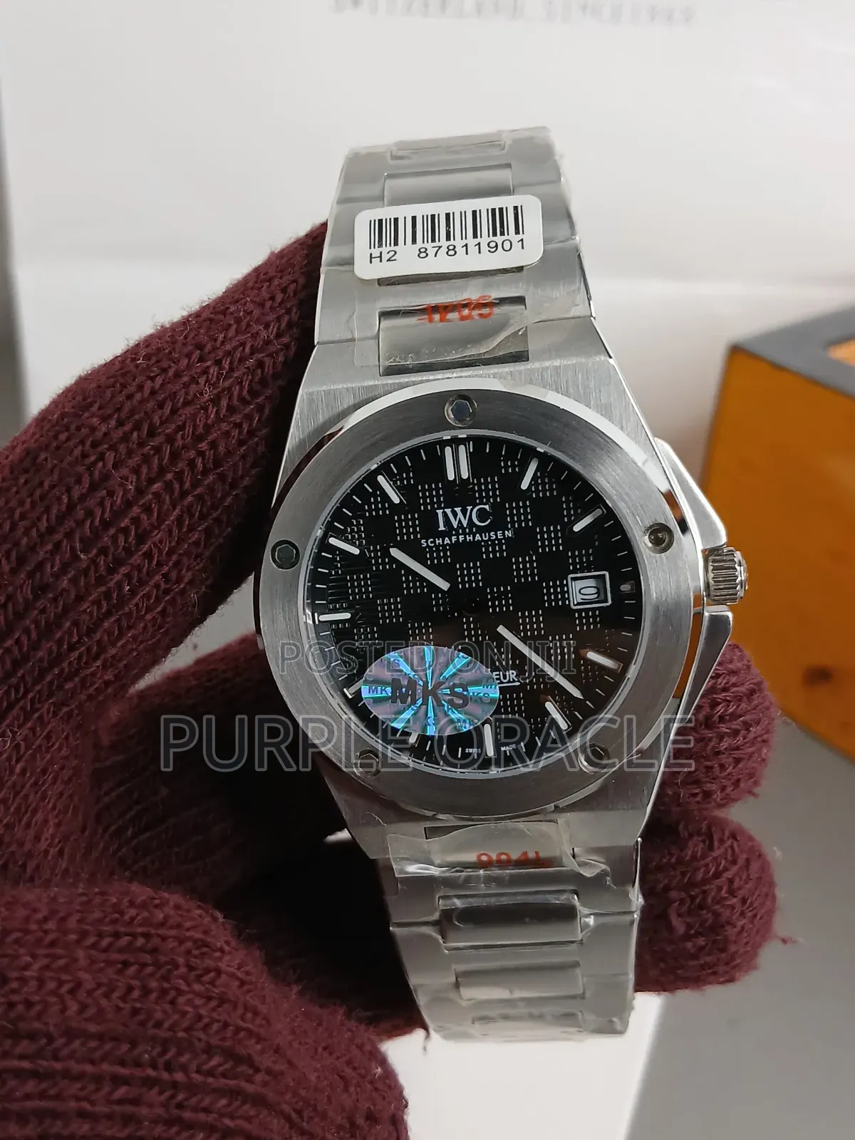 Iwc Ingenieur 40mm Black Dial Automatic Men.