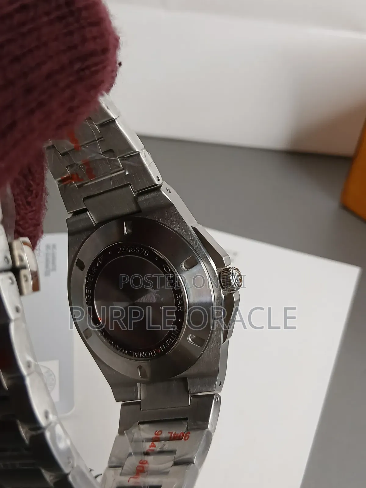 Iwc Ingenieur 40mm Black Dial Automatic Men.