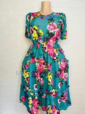 Quality Flare Floral Dress
