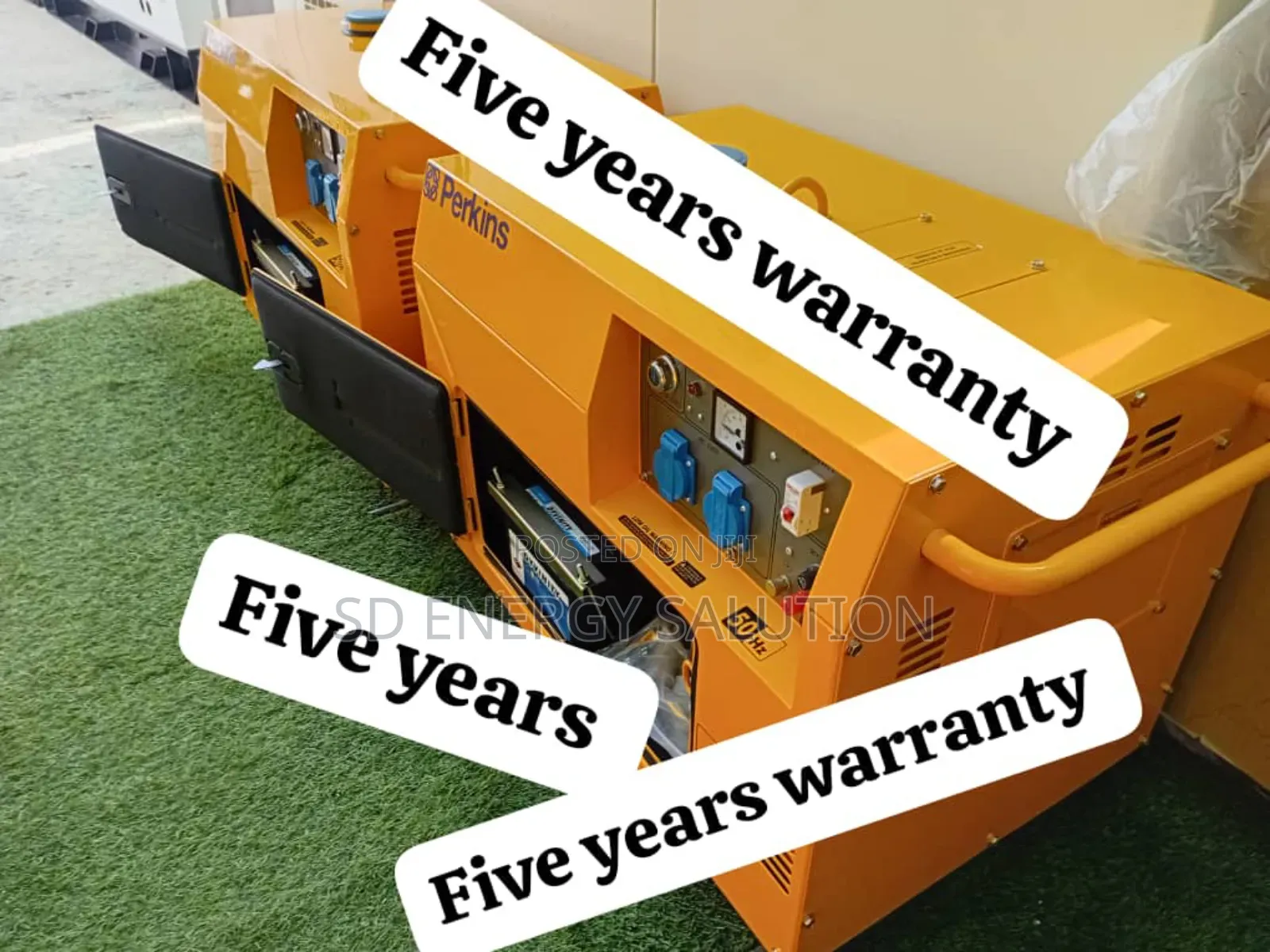 Industrial Strength 10kva 13000watt Diesel Perkins Generator