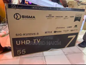 Sigma 55” Smart Uhd Tv