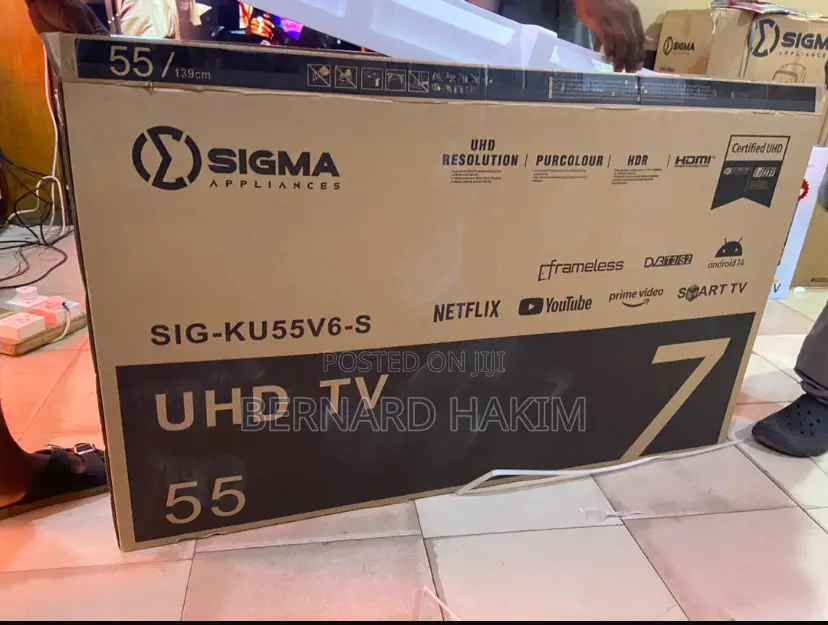 Sigma 55” Smart Uhd Tv
