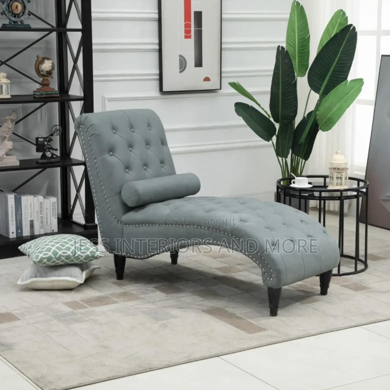 Tufted Chaise Longue Chair