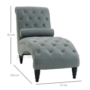 Tufted Chaise Longue Chair